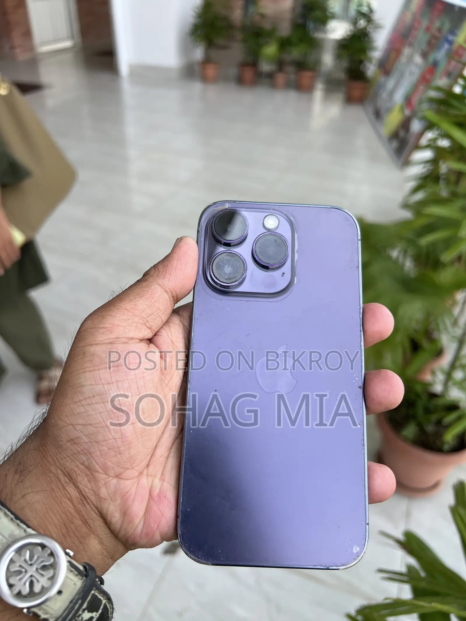 অ্যাপল আইফোন ১৪ প্রো ১২৮ জিবি পার্পল