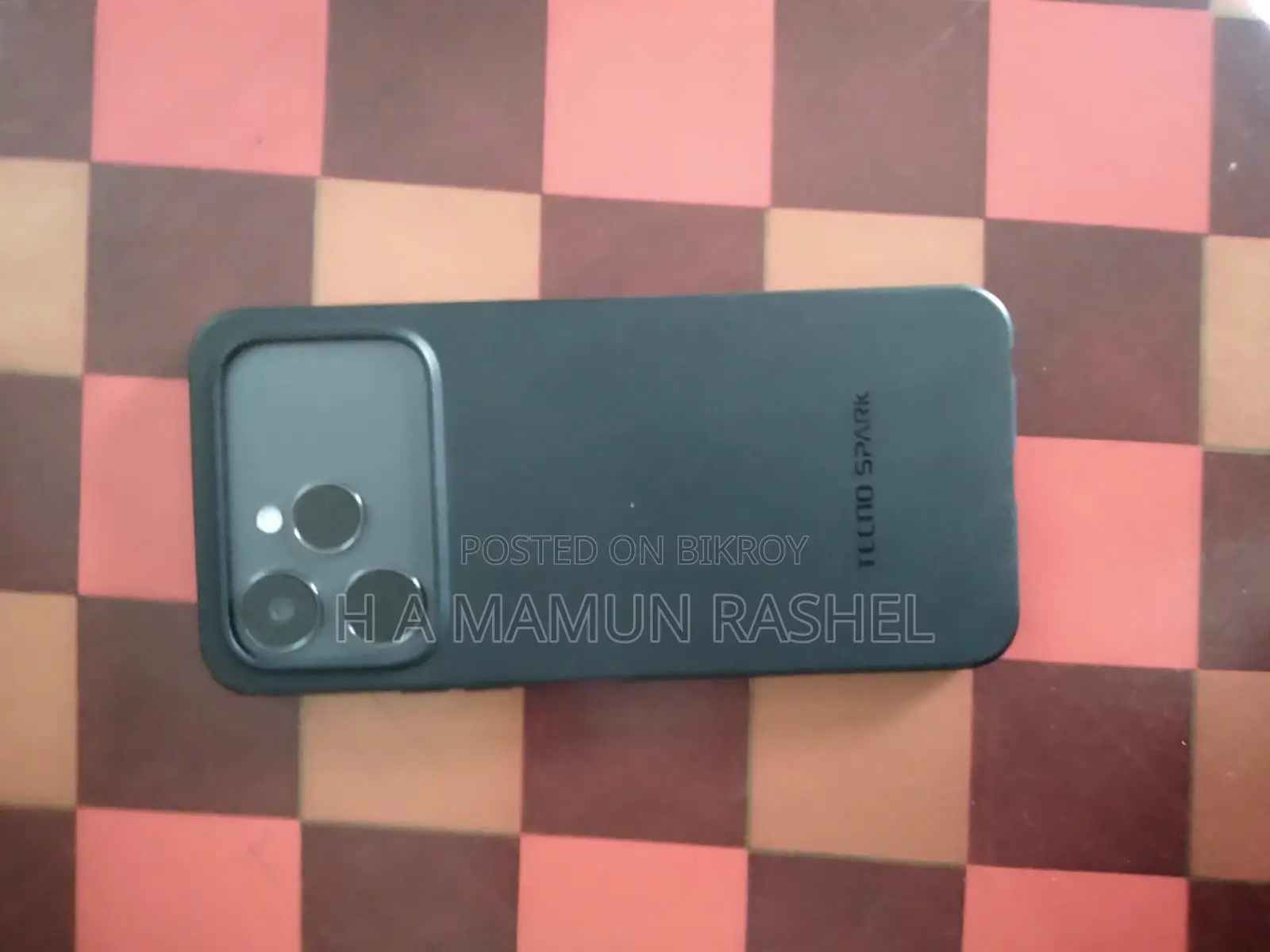 নতুন টেকনো স্পার্ক ৪০ প্রো+ ২৫৬ জিবি কালো