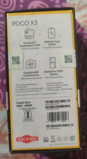 Xiaomi Poco X3 128 GB Blue