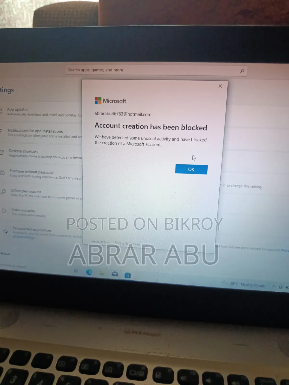 Laptop Asus VivoBook Max X541UA 4GB Intel Core I5 HDD 500GB