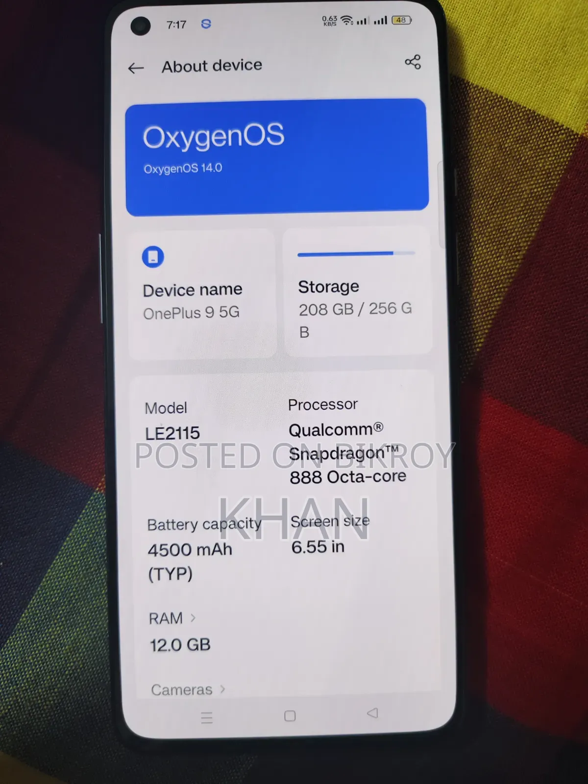 OnePlus 9 256 GB Purple