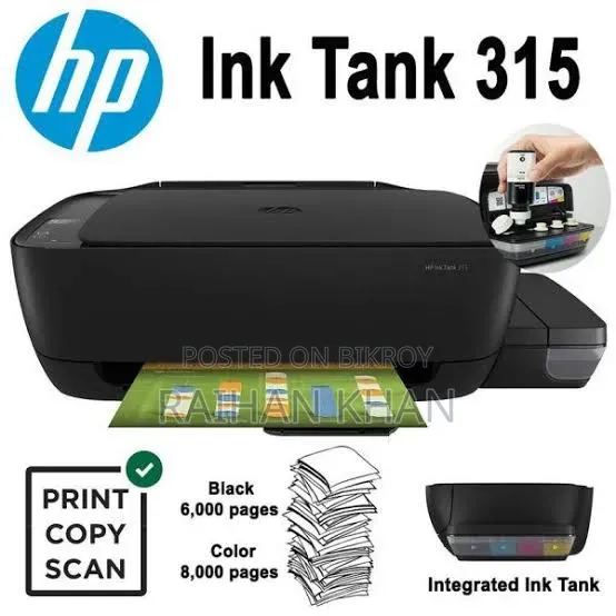 Hp Ink Tank 315