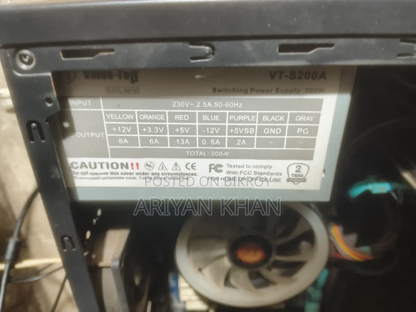 Desktop Computer Gigabyte 8GB Intel Pentium HDD+SSD 500GB
