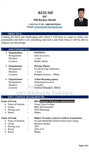 Marketing Executive
