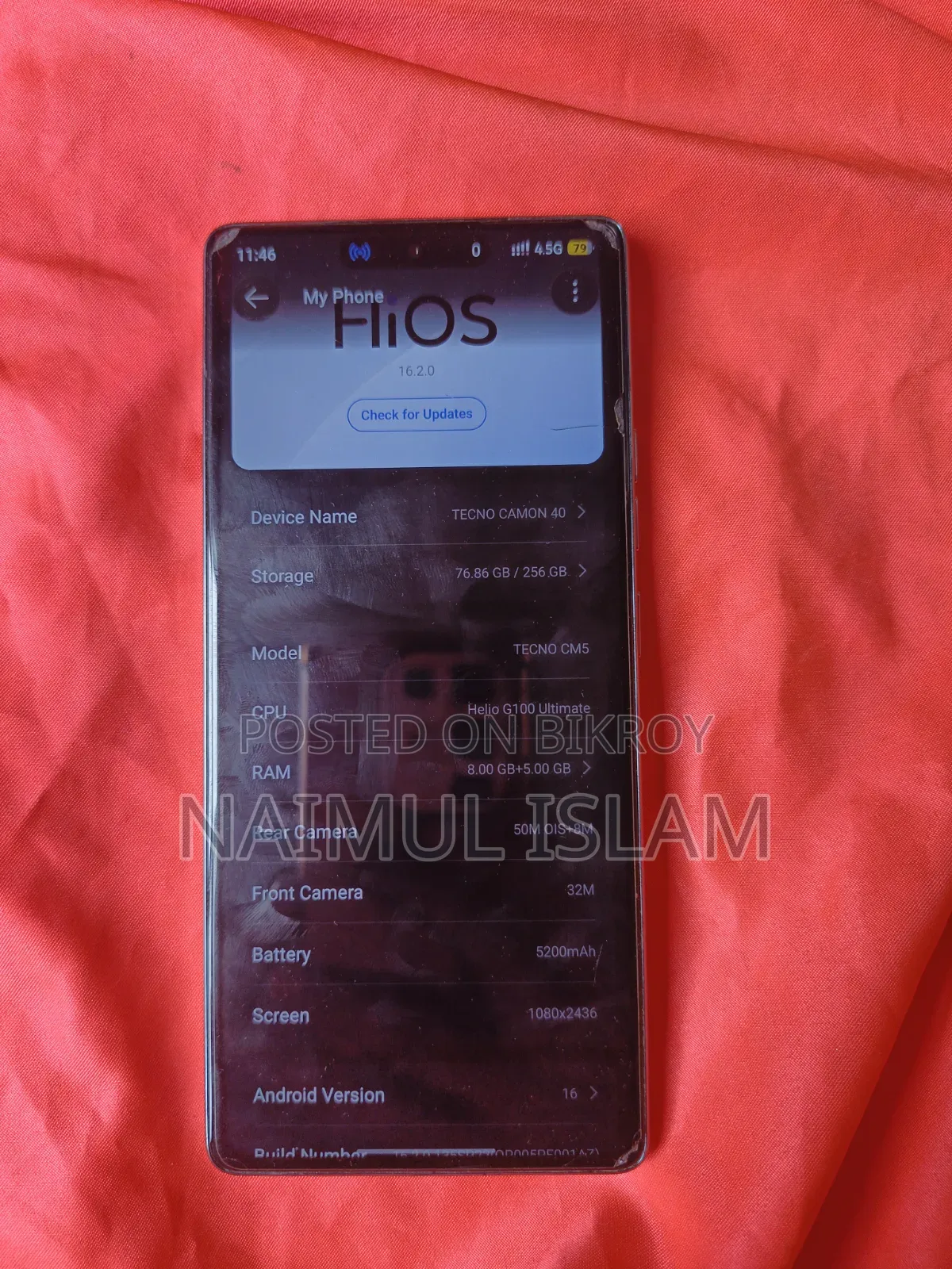 Infinix Note 50 Pro 4G 256 GB Gray
