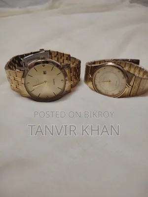 Adimax & Wema Gold-plated Original Watch বিক্রয়