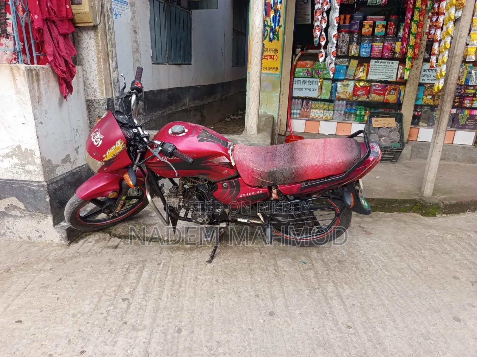 Zongshen ZS-100-4 2016 Red