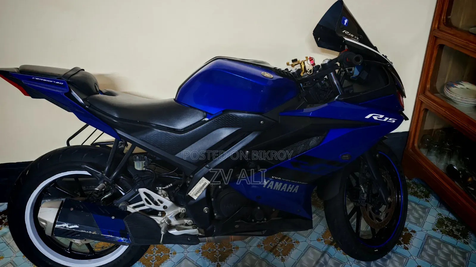 New Yamaha R15 V3 2022 Blue