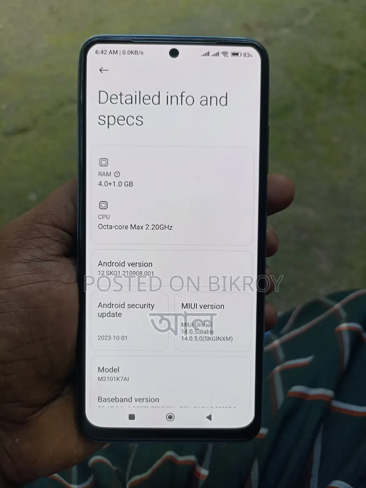 Xiaomi Redmi Note 10 64 GB Green