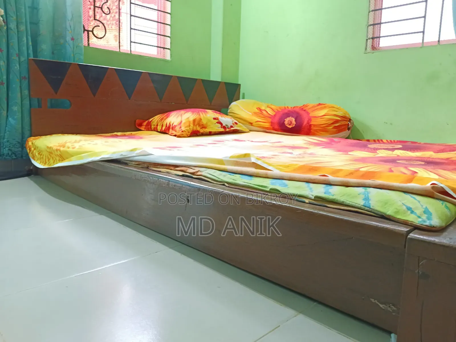 Bed for sale including mattress