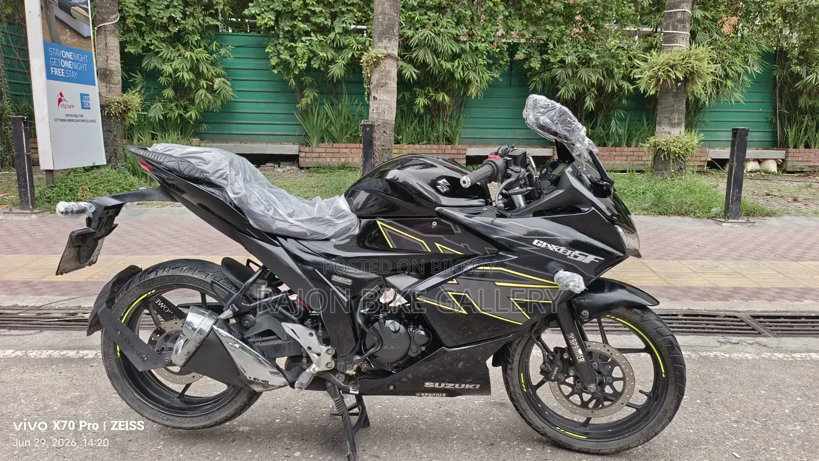 New Suzuki Gixxer SF 2023 Black