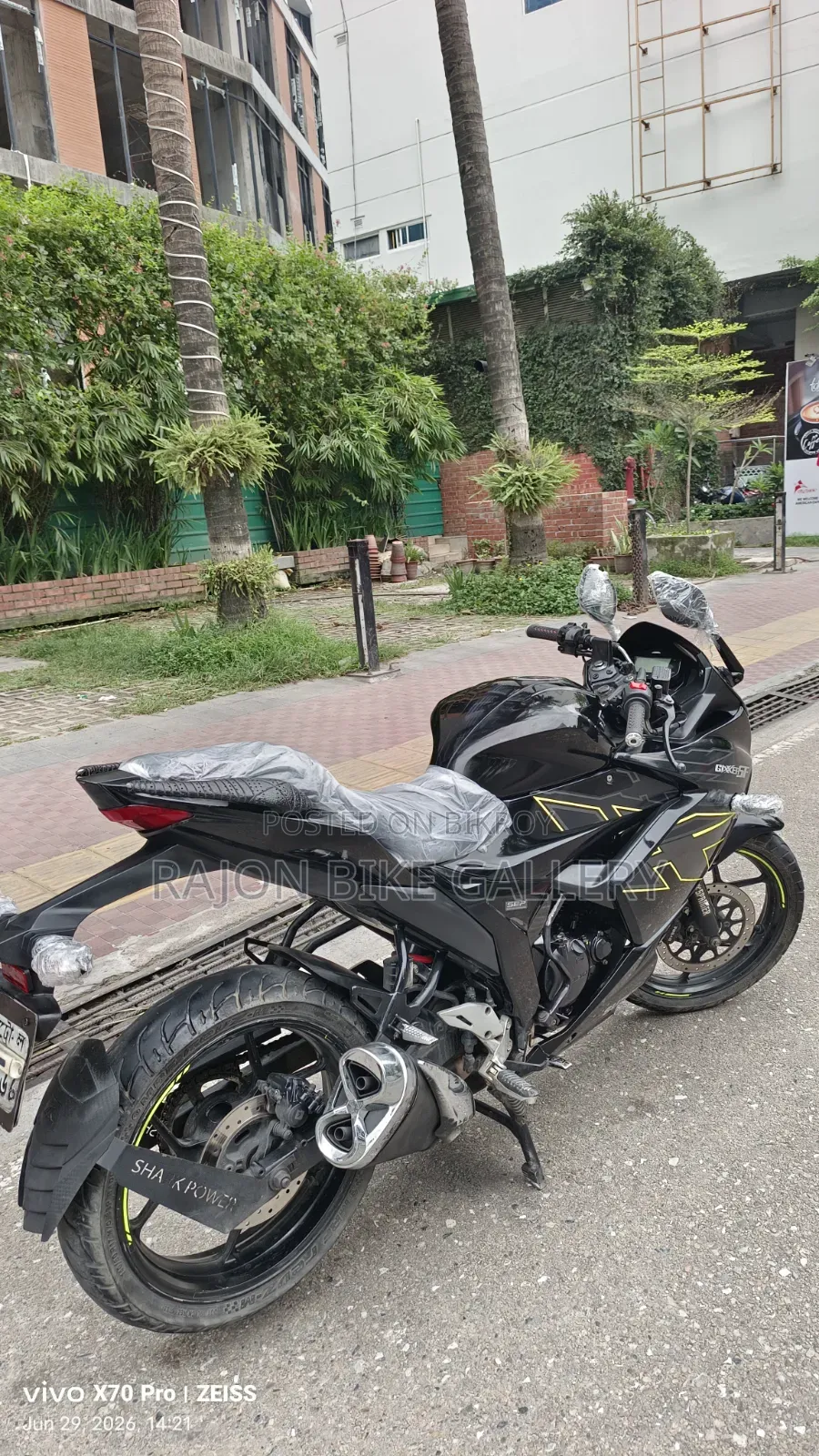 New Suzuki Gixxer SF 2023 Black