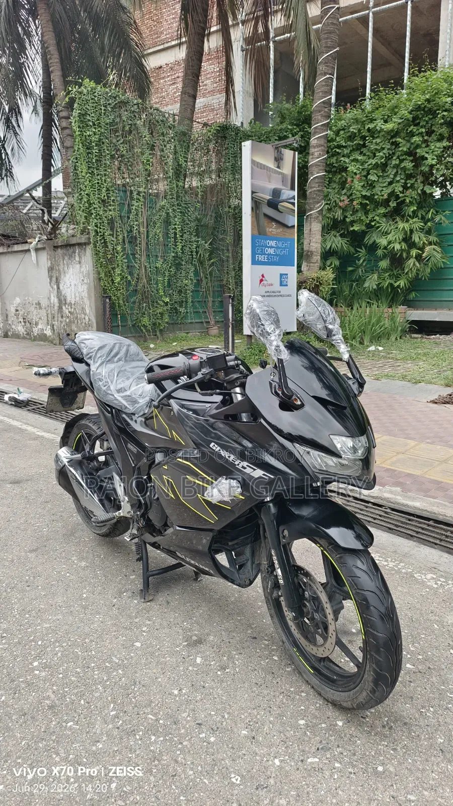 New Suzuki Gixxer SF 2023 Black