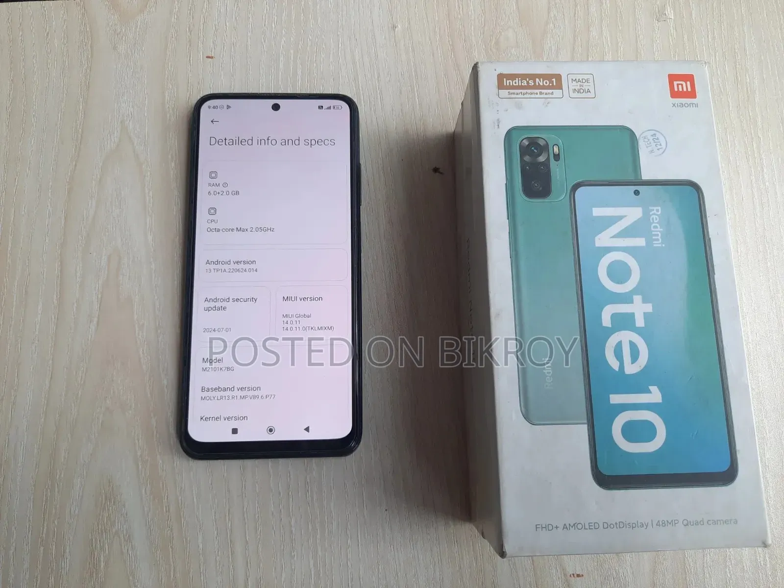 Xiaomi Redmi Note 10S 128 GB Red