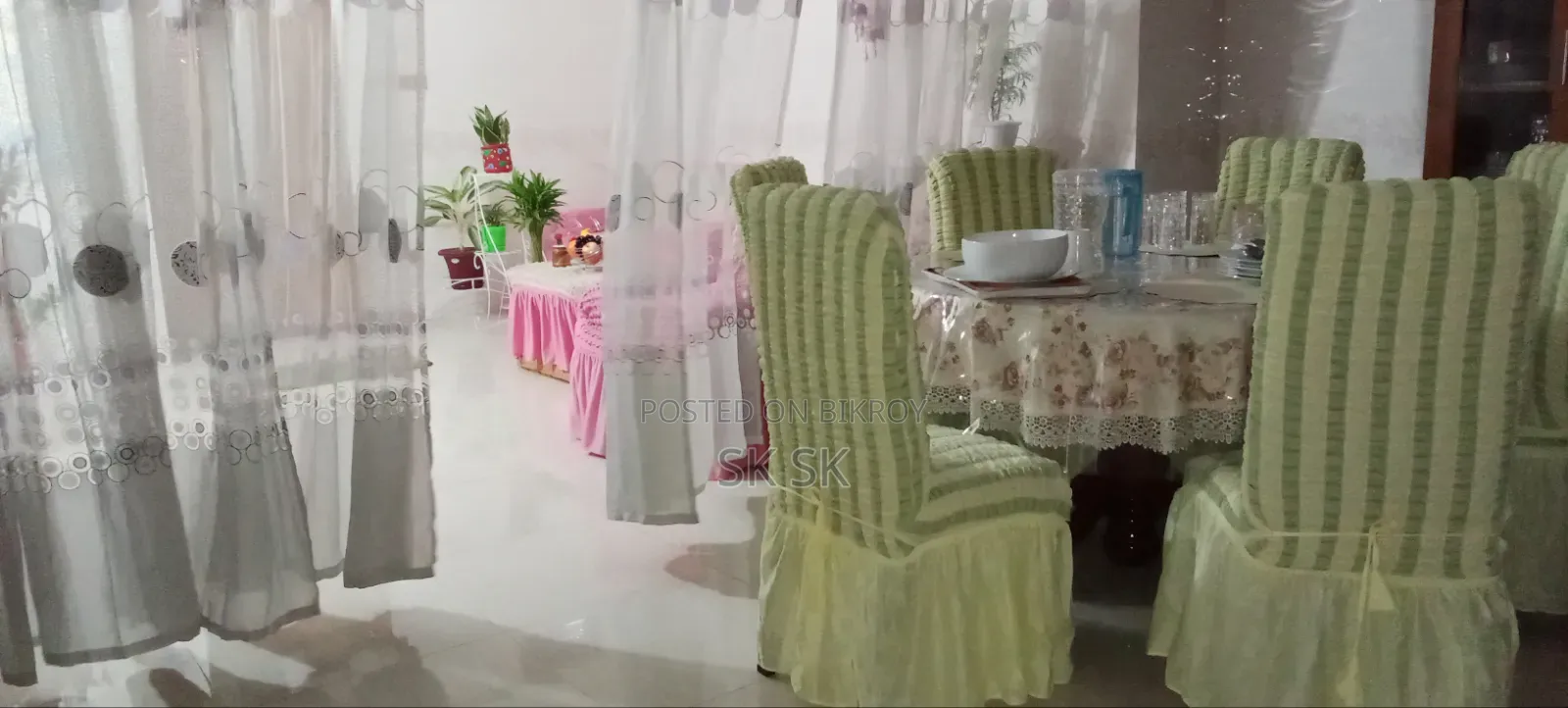 6 Piece Chair Cover, Dining Table Chair Cover New