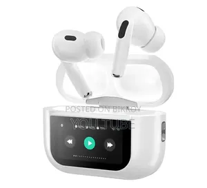A9 Pro Airpods–Smart Touchscreen Power Case Anc Enc 35 Hours Backup