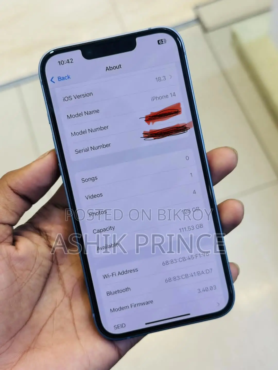 Apple iPhone 14 128 GB Blue