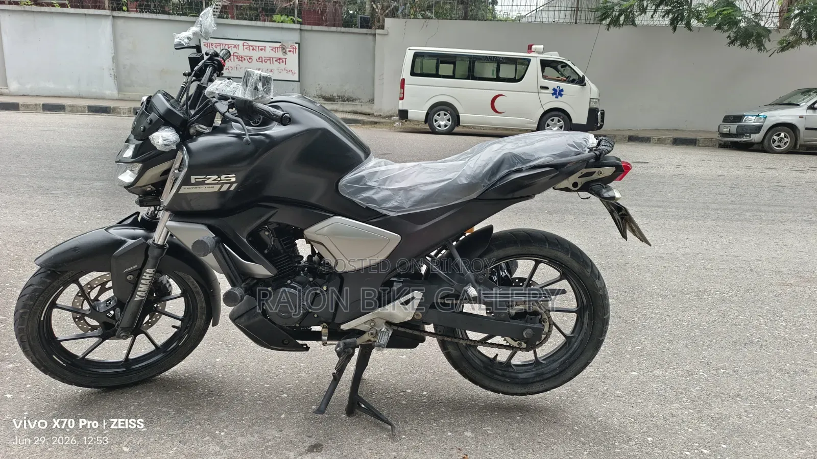 New Yamaha FZ 2022 Black
