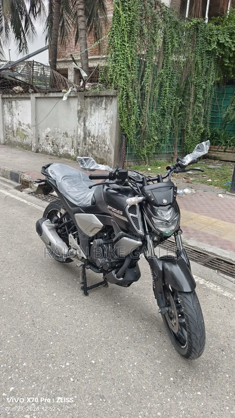 New Yamaha FZ 2022 Black