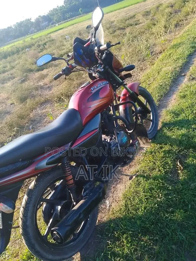 Bajaj Platina 100 2013 Red