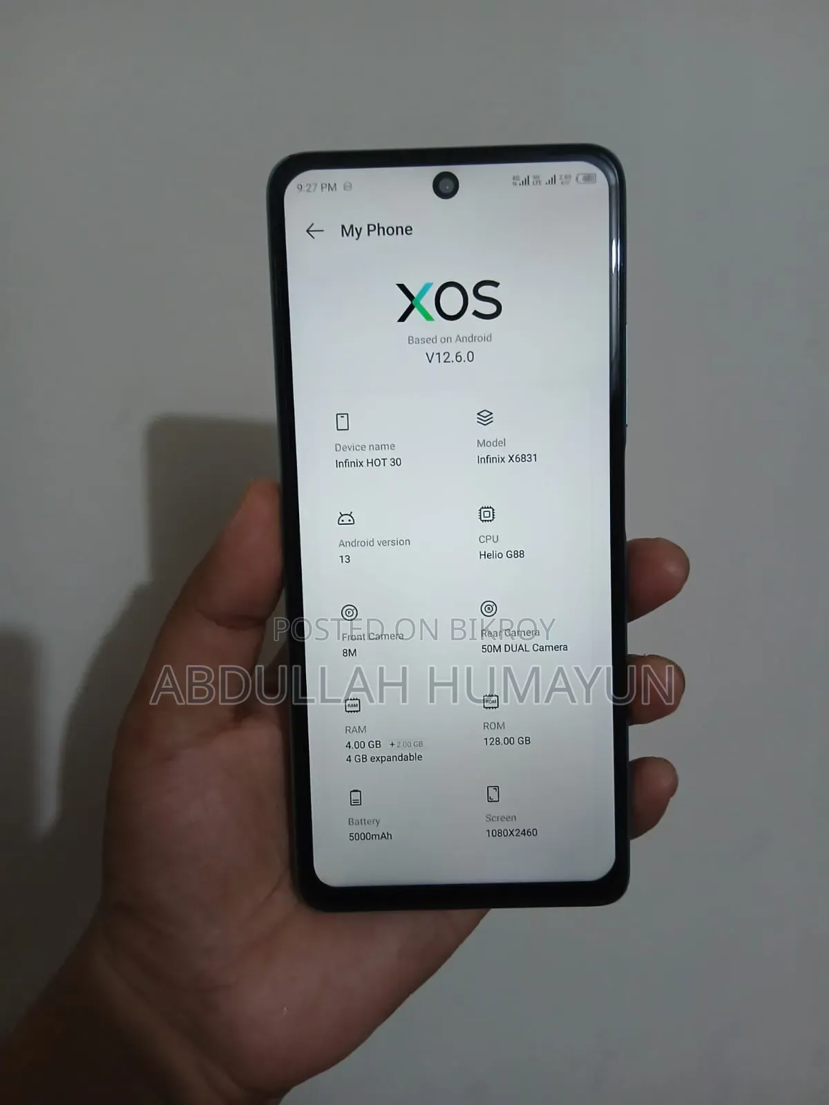 Infinix Hot 30 128 GB Green
