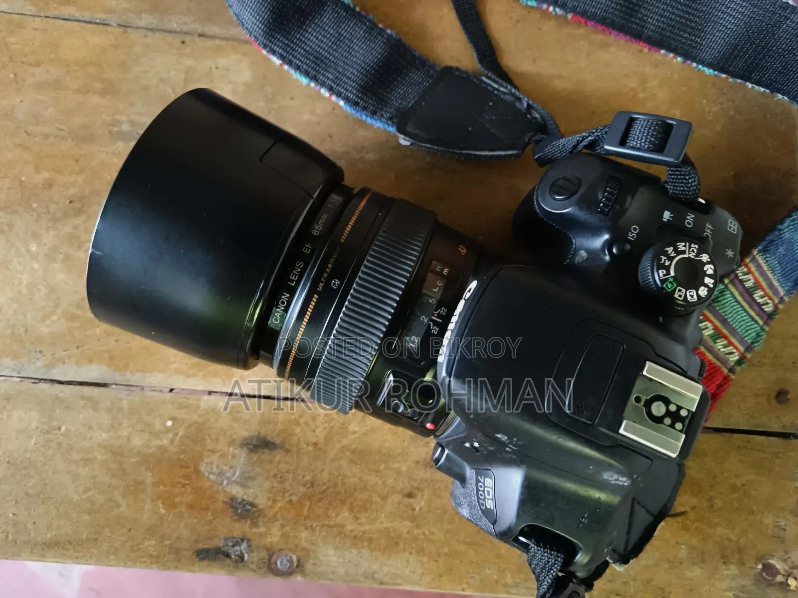 Canon Eos 700d With 85mm F/1.8 Usm Prime Lens