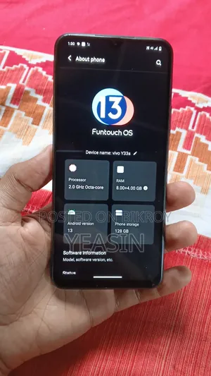 Vivo Y33s 128 GB Black