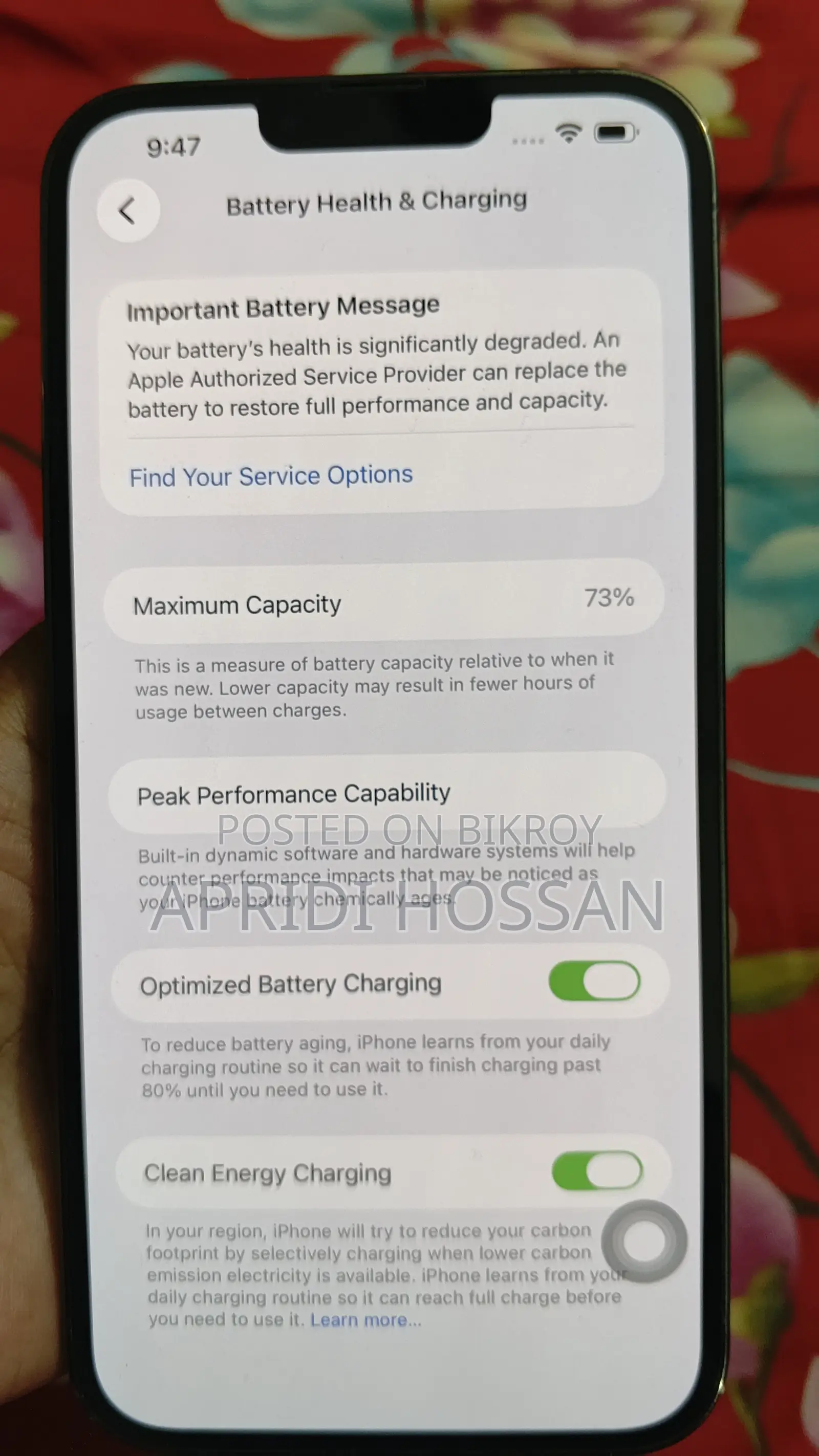 Apple iPhone 13 Pro Max 256 GB Green