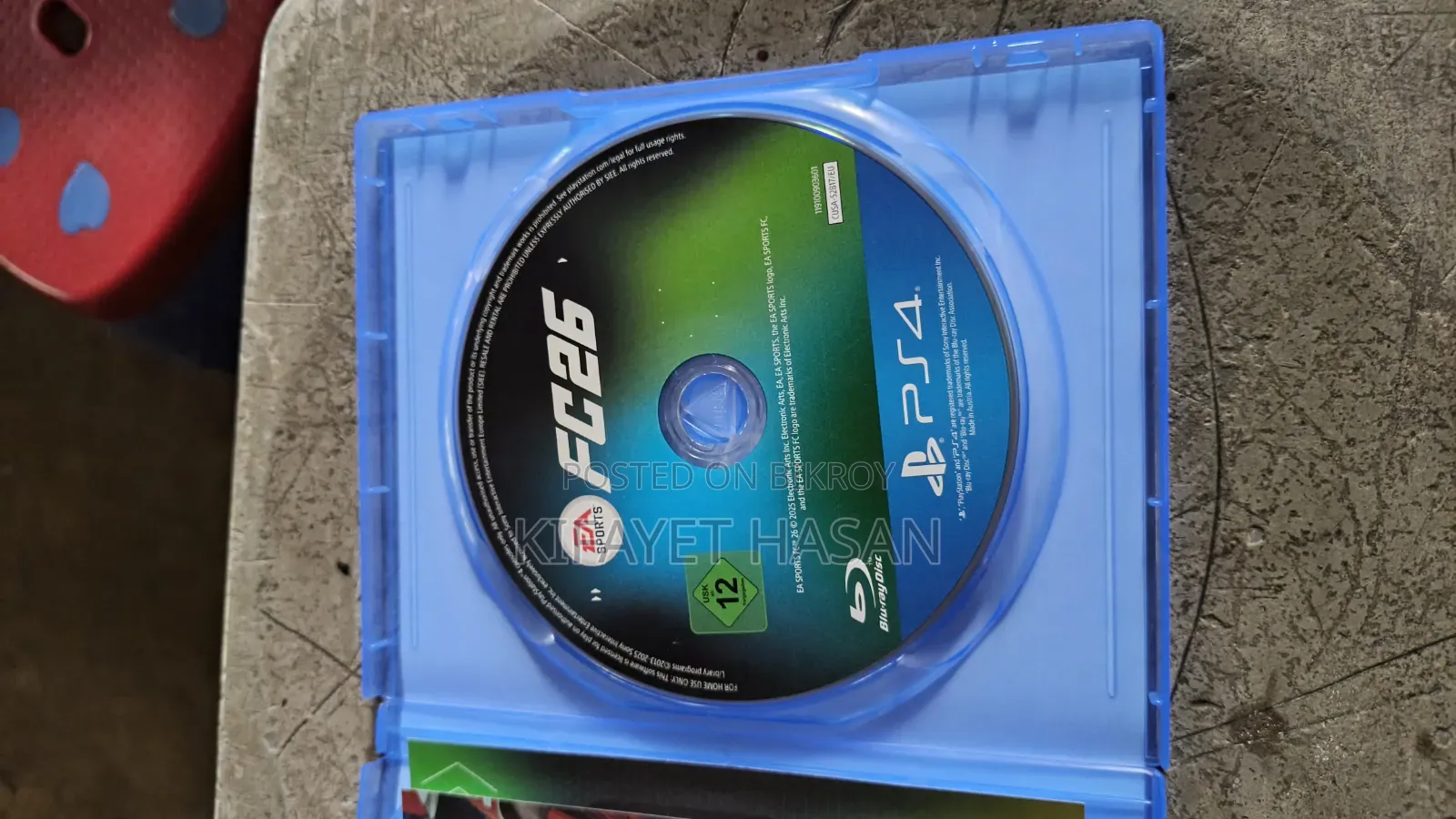 Fc26 (PS4 PS5) Just 3 Days Used