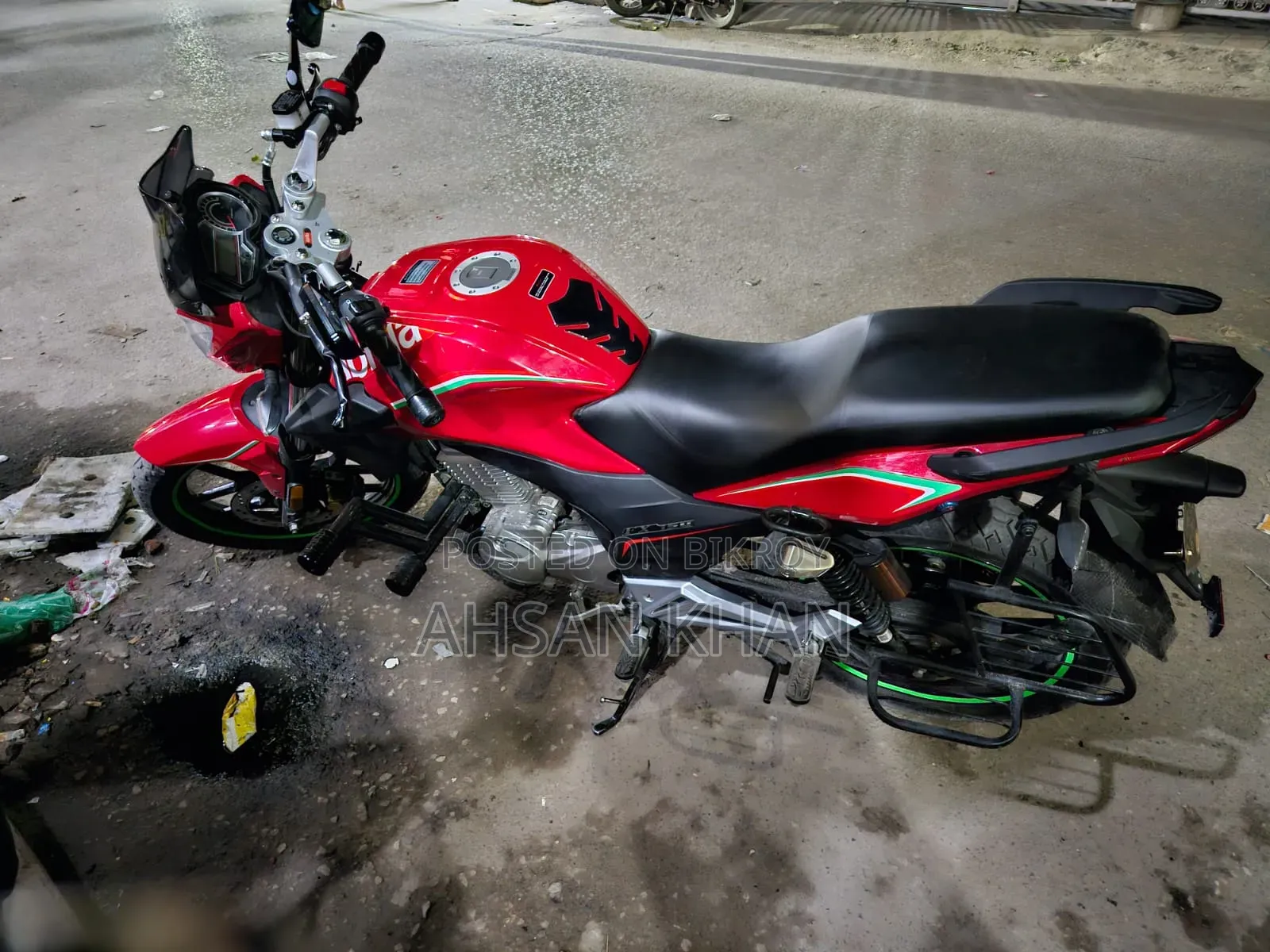 New Aprilia FX 2025 Red
