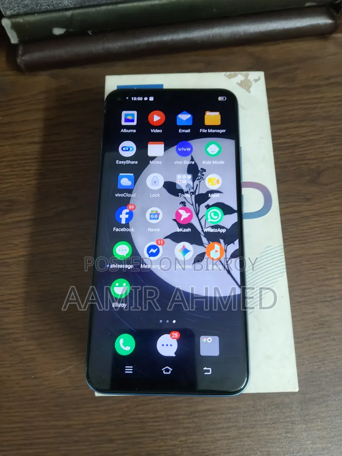 Vivo Y50 128 GB Blue