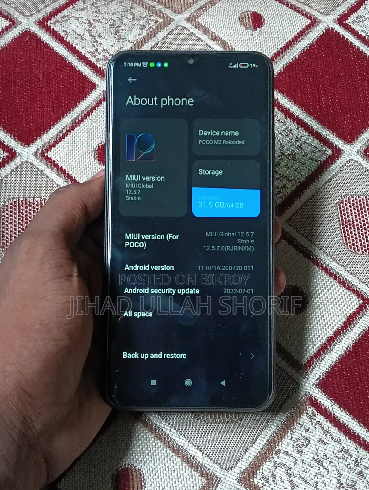 Xiaomi Poco M2 64 GB Black