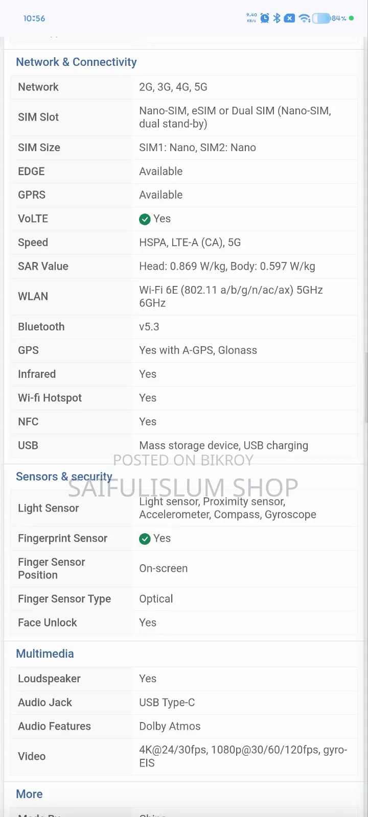Xiaomi Redmi Note 13 Pro+ 512 GB Black