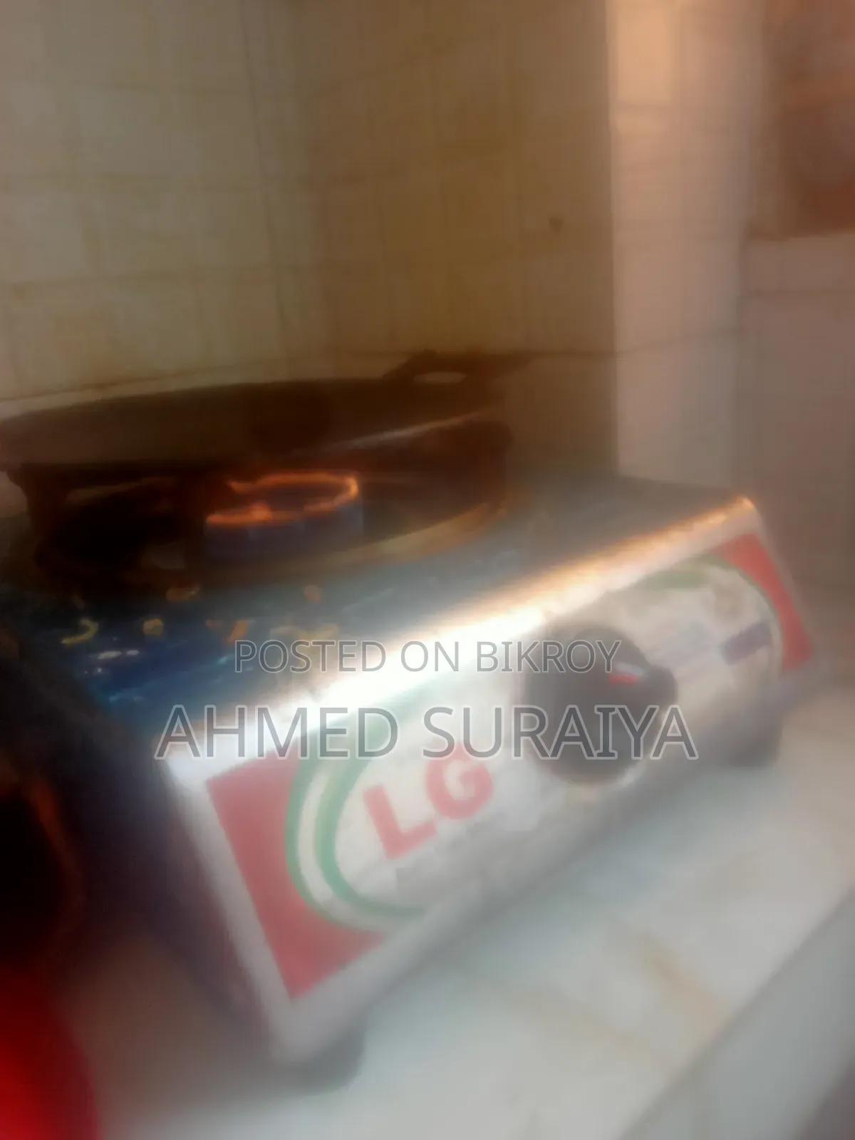 Stove + Gas Cylinder