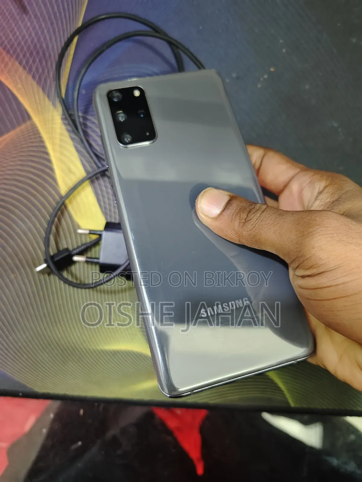 স্যামসাং গ্যালাক্সি এস২০+ ১২৮ জিবি সিলভার