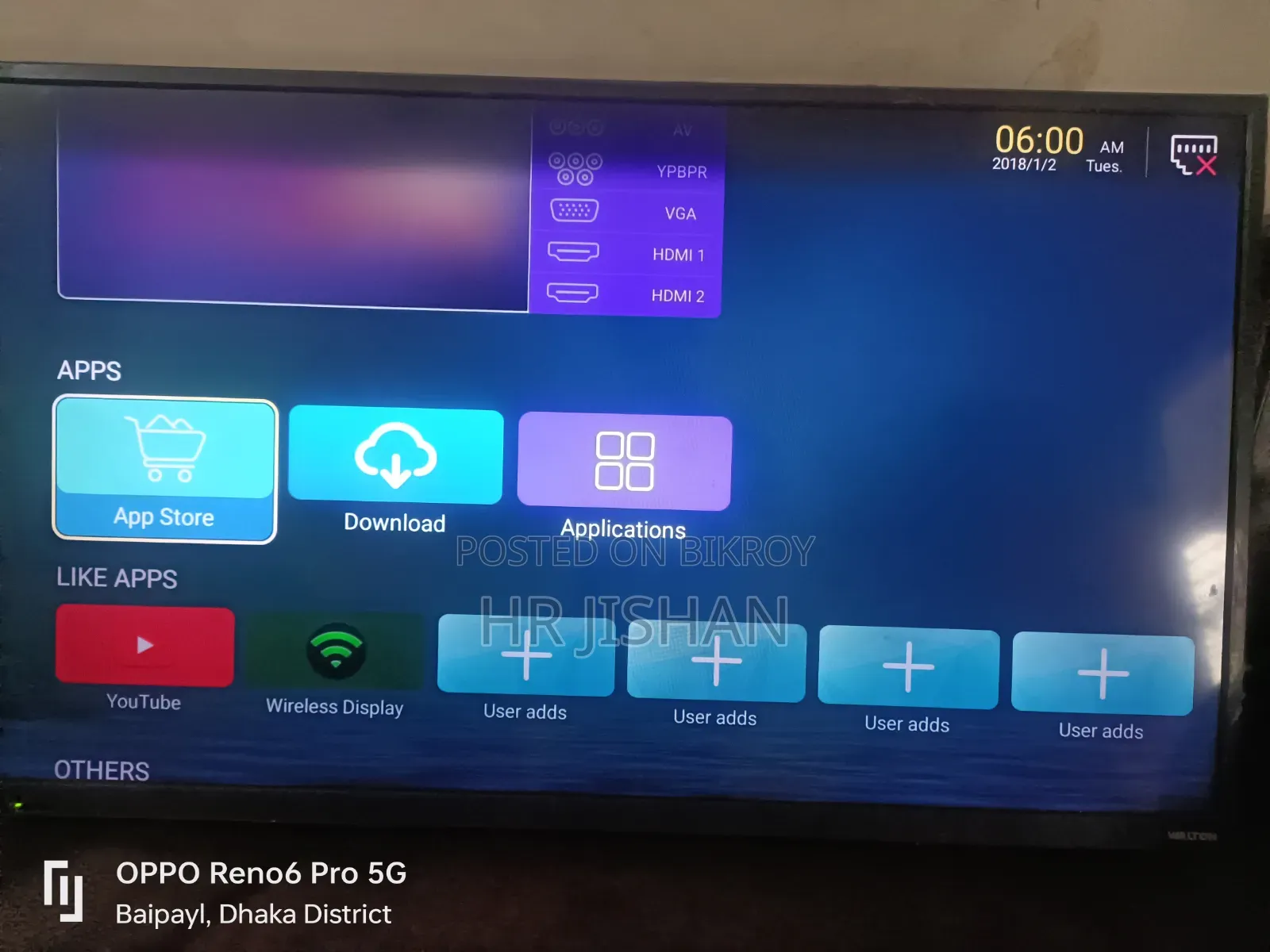 Walton 43 Inch Smart TV