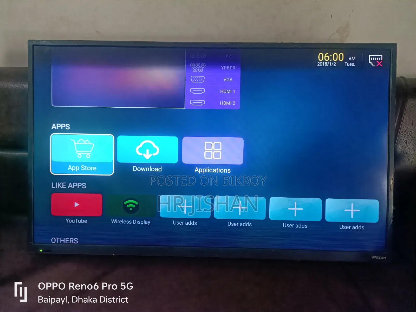 Walton 43 Inch Smart TV