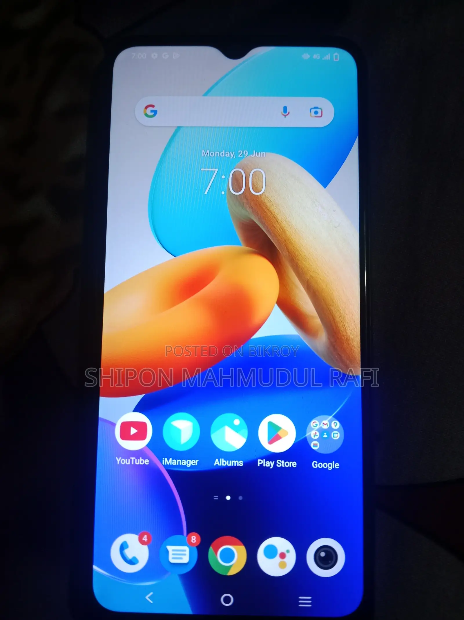 Vivo Y02t 64 GB Gray