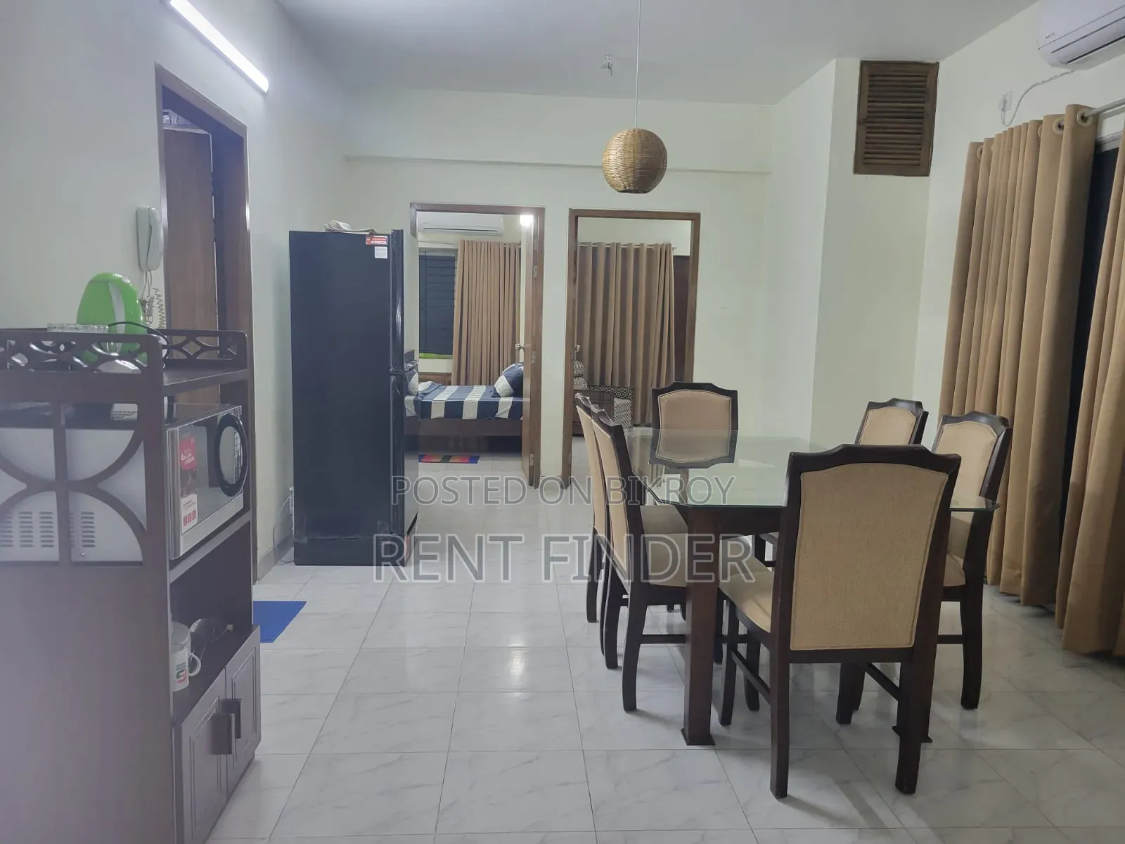 Furnished 3bdrm Apartment in Gulshan for Rent