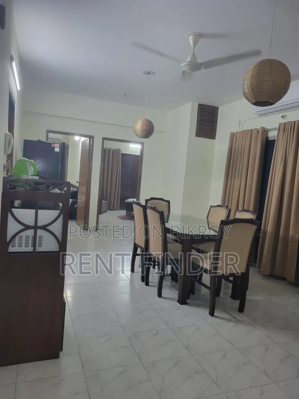 Furnished 3bdrm Apartment in Gulshan for Rent