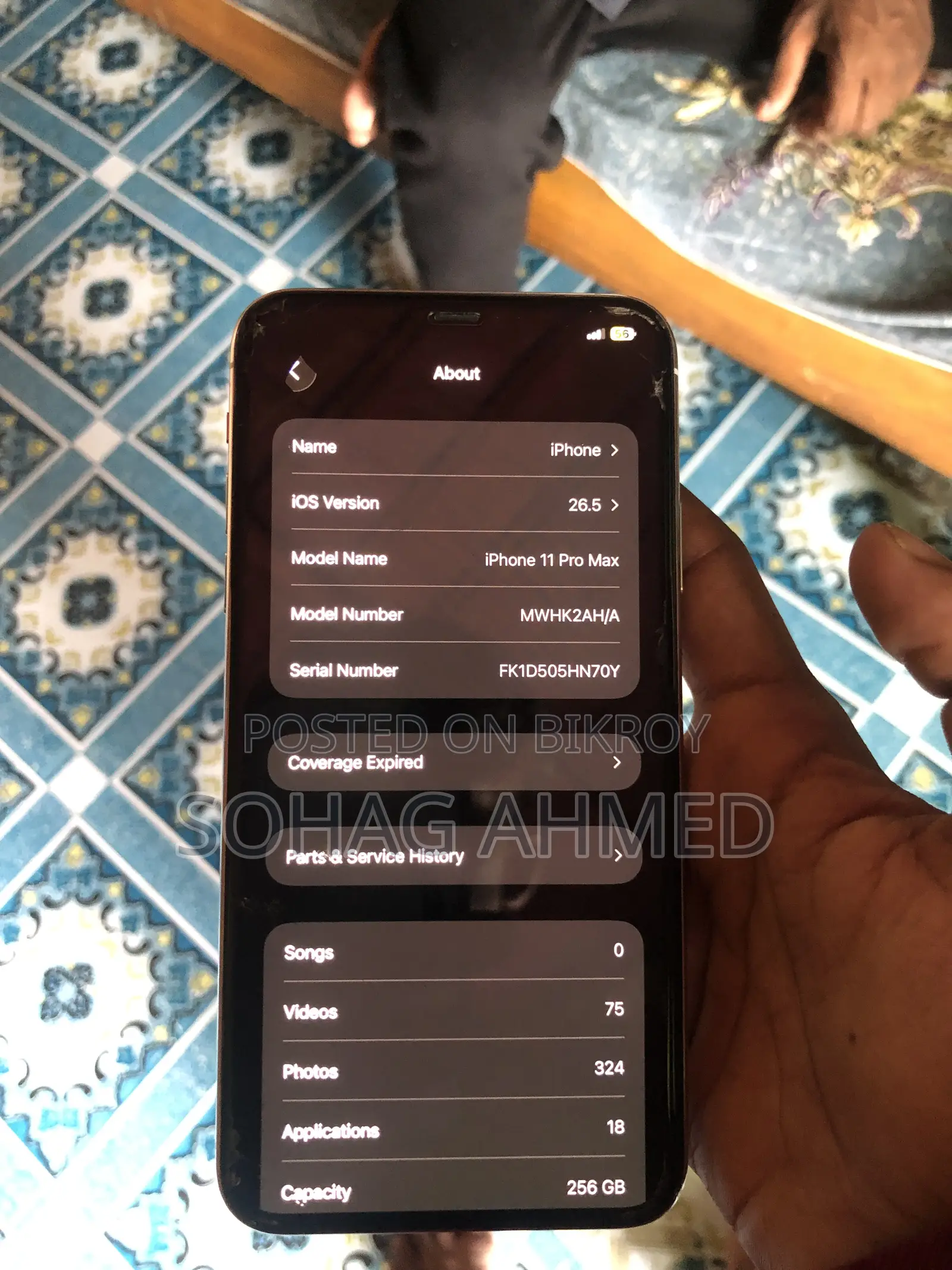 Apple iPhone 11 Pro Max 256 GB White