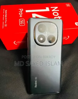 Xiaomi Redmi Note 14 Pro+ 5G 256 GB Black