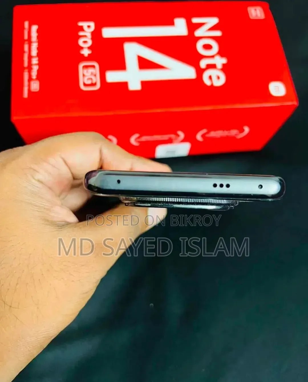 Xiaomi Redmi Note 14 Pro+ 5G 256 GB Black