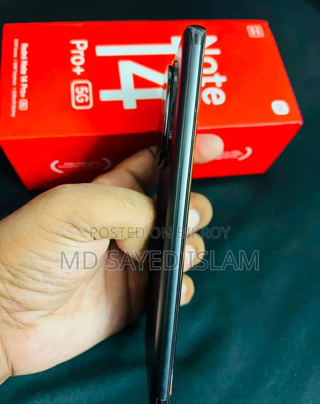 Xiaomi Redmi Note 14 Pro+ 5G 256 GB Black