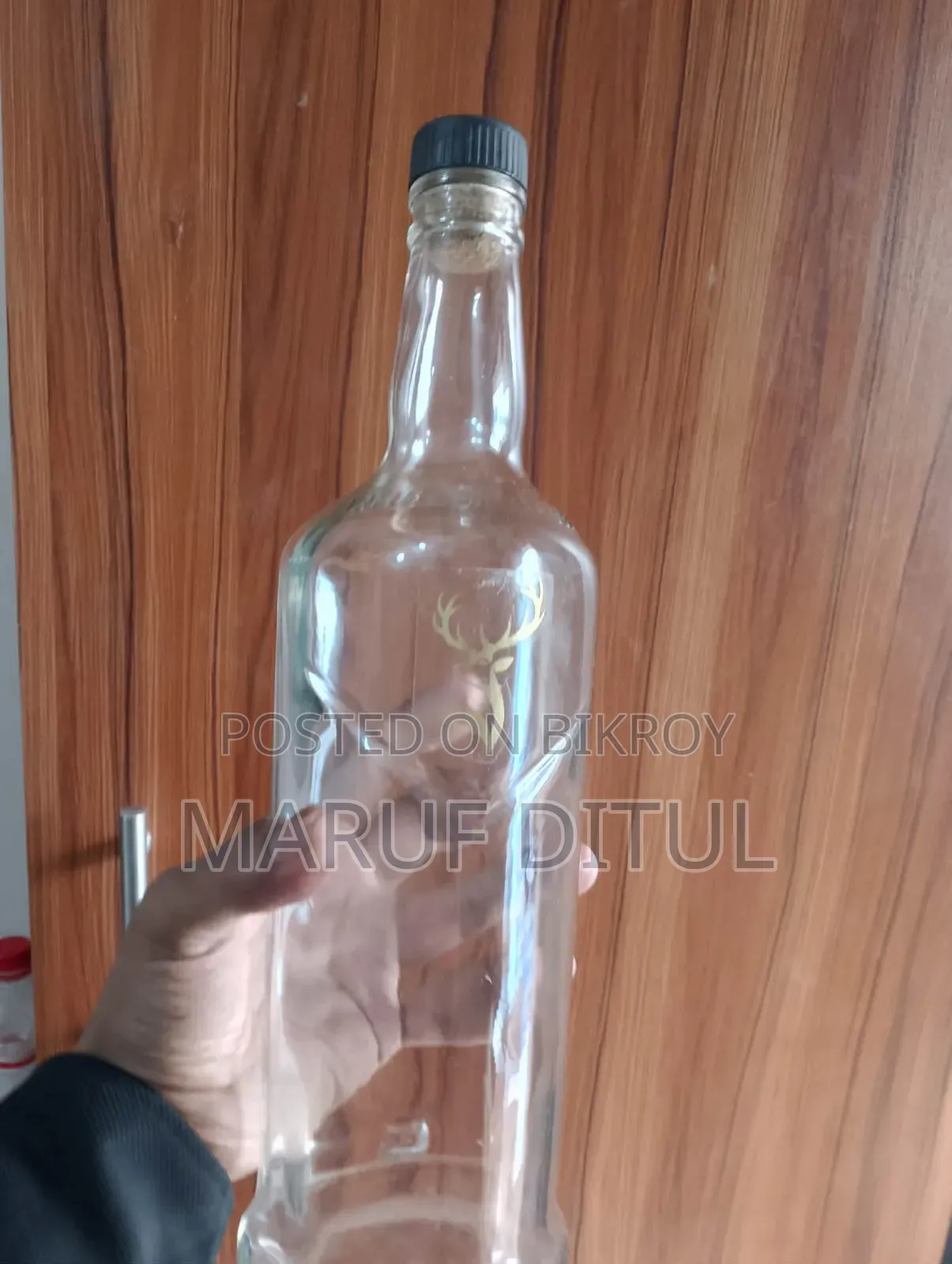 Glass Water Bottle