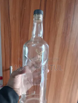 Glass Water Bottle