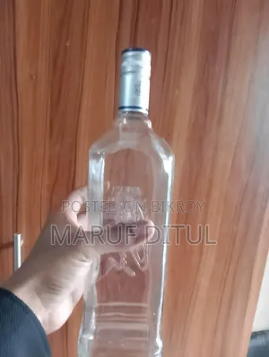 Glass Water Bottle