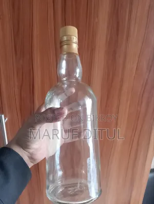 Glass Water Bottle