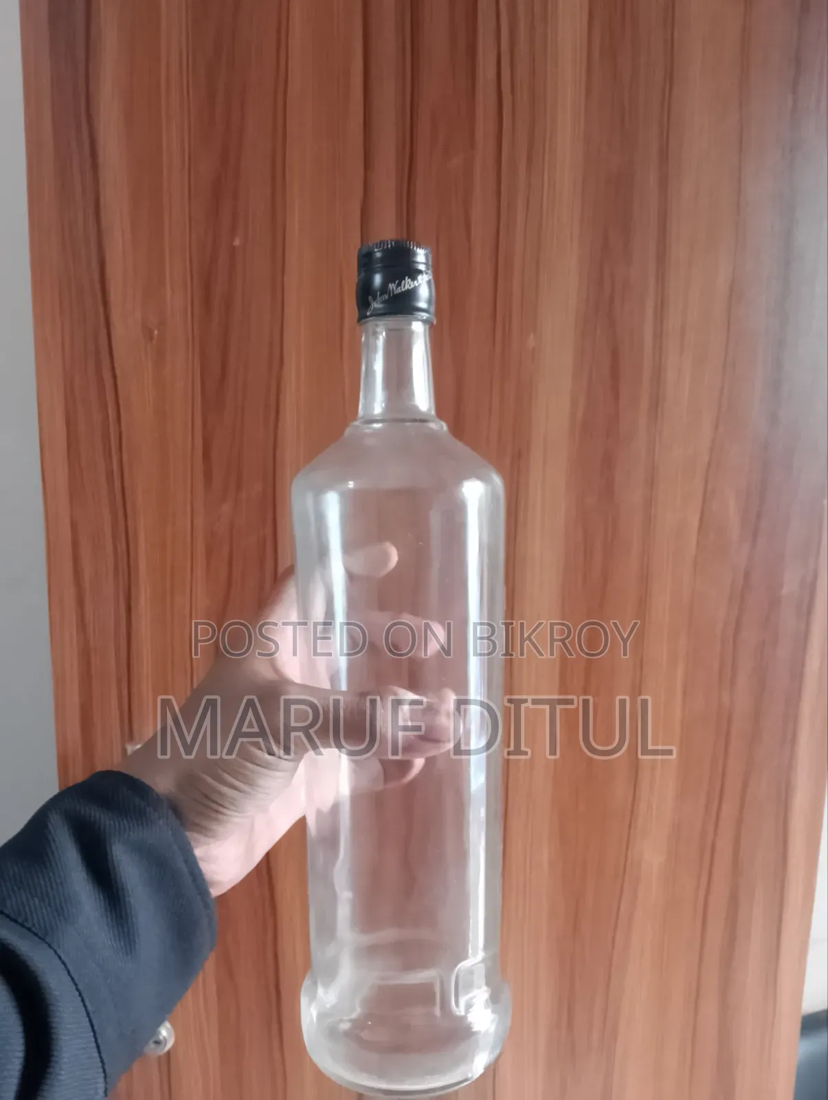 Glass Water Bottle