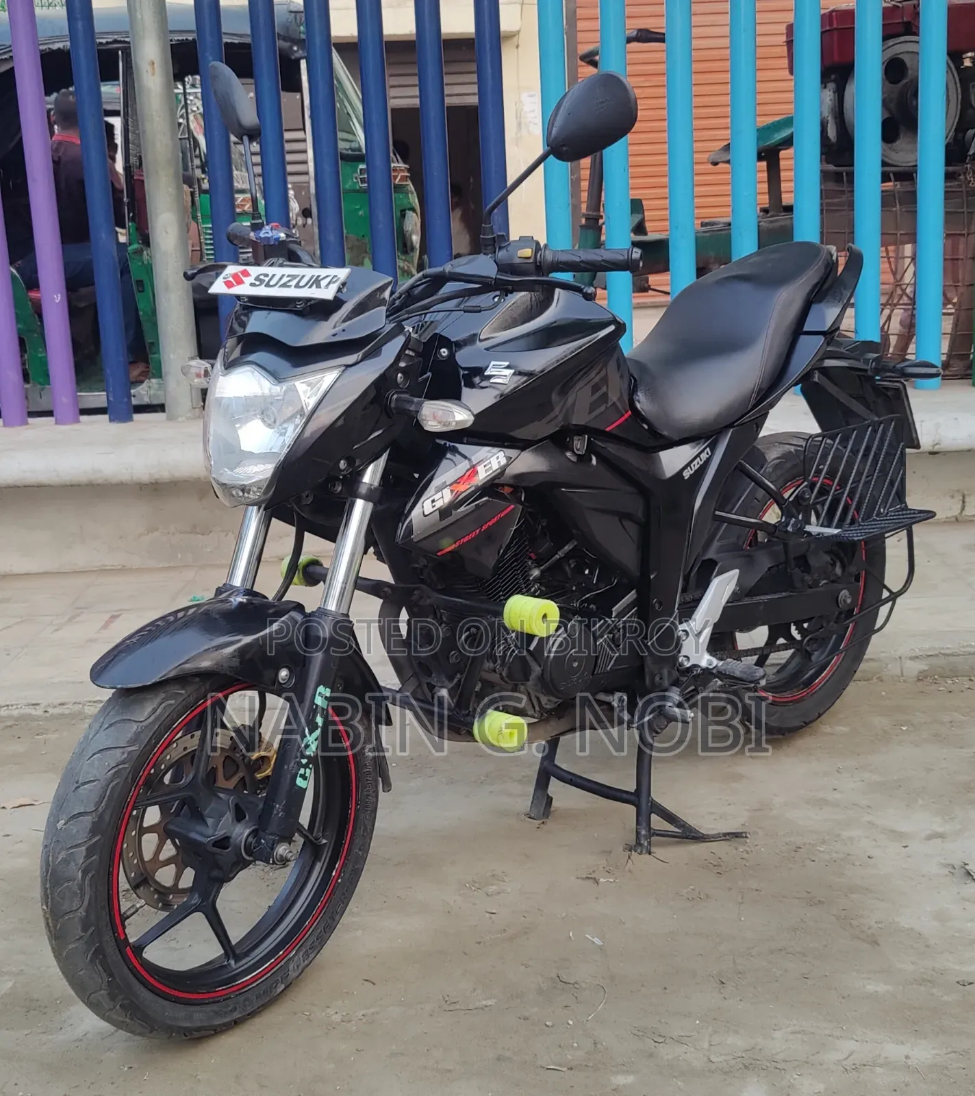 Suzuki Gixxer Monotone 2022 Black